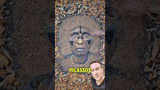 Artist Creates Stunning Portraits Using Pebbles He Finds in Nature [upl. by Naid368]