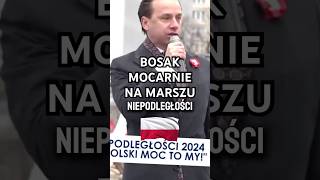 Bosak mocna przemowa na Marszu Niepodległości🇵🇱 [upl. by Gazzo]