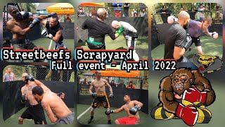 STREETBEEFS SCRAPYARD  April 2022 Full Event [upl. by Cheke202]