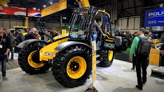 LAMMA Show 2024 Highlights JCB 542100 AgriPro Loadall Telehandler [upl. by Jedediah]