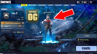 How To Play OG Fortnite in 2024 Pc amp Mobile Update [upl. by Narod]