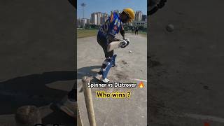 Best left arm Bowling vs Best Righty batter Cricket shorts  cricket [upl. by Nnanerak]