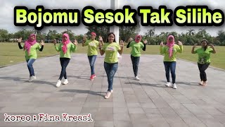 BOJOMU SESOK TAK SILIHE senam kreasi lagu Jawa viral finakreasi85 [upl. by Hittel514]