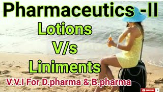 Lotions Vs Liniments  Difference between lotions amp liniments [upl. by Anaeirb]