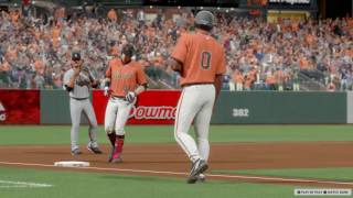 MLB® The Show™ 17 3600 ft of homers in one game [upl. by Jennilee984]