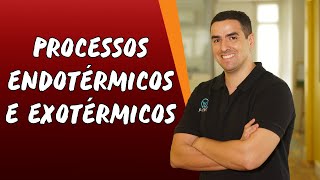 Processos Endotérmicos e Exotérmicos  Brasil Escola [upl. by Wilbur]