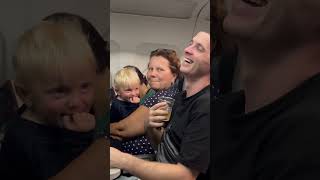 Passengers Calm Crying Baby on Plane❤️ [upl. by Kokaras921]