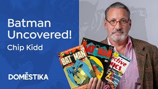 BATMAN Comic Book Covers with Chip Kidd  Domestika English [upl. by Ralyks]