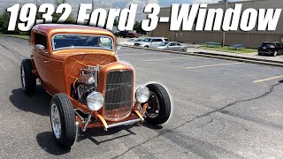 1932 Ford 3 Window Coupe Street Rod For Sale Vanguard Motor Sales [upl. by Molini729]