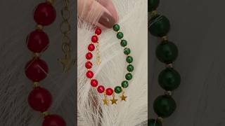 Add a festive touch to your holiday look with our Merry Stars Christmas Bracelet christmasgifts [upl. by Lowe652]