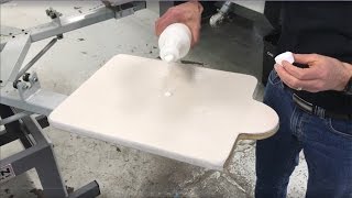 How to Use Screen Printing Platen Adhesives [upl. by Arabela]