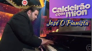 José O Pianista No Caldeirão com Mion  Arte transforma [upl. by Nodyarg234]