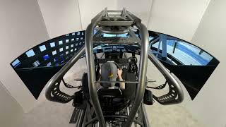 Enjoying Extreme Motion in the APEX6 Racing Simulator at Daytona Motor Speedway [upl. by Mulderig]