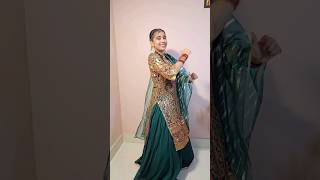 Lehnga  new Punjabi Song 2024 Dance Video  punjabisongs  youtubeshorts  sanjanabuttar [upl. by Neelehtak]