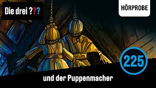 Die drei  Folge 225 und der Puppenmacher  Hörprobe zum Hörspiel Die drei Fragezeichen [upl. by Eirol]