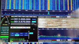 African Pathways Radio B18 frequency 13670 Khz Shortwave via Madsgascar at 1800 UTC [upl. by Felske]