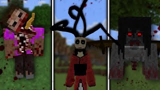 These SCARY Horror Addons Will Make You Terrified of MCPE 120 [upl. by Ttirrej]