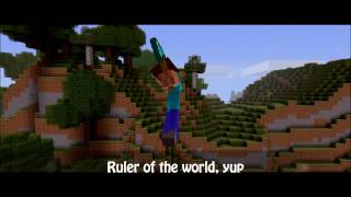 TNT Minecraft Parody of Dynamite With Lyrics [upl. by Farron]