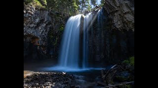 Hiking Lava Creek and Lower Undine Falls in Yellowstone [upl. by Nalim]