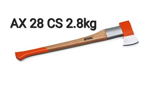 Stihl Splitting Axe Pro AX 28 CS [upl. by Noryak898]