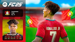 Incredible Portugal Debut For Ronaldo Junior  FC 25 My Player [upl. by Rico]