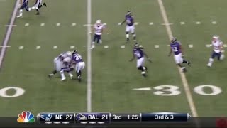 Ed Reed’s BIG HIT On Deion Branch [upl. by Akinad980]