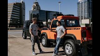 Some behind the scenes from our Land Rover Defender G4 photoshoot [upl. by Mandelbaum]