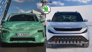 2025 Skoda Epiq vs Skoda Elroq 2025  Electric SUV Showdown  Full Comparison amp Review [upl. by Ennaed]