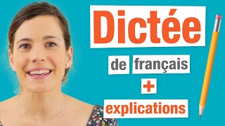 Dictée de français  Saurezvous éviter les pièges  Corrections  Explications [upl. by Annaili]