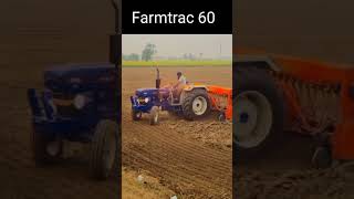 Farmtrac 60 the jorr shortvideo tractorvideo youtubeshorts farmtrac60 tractor [upl. by Euginom]