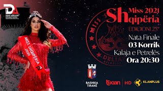 Miss Shqiperia 2021  LIVE STREAM [upl. by Fagin]