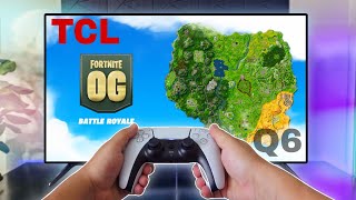 Gaming On The TCL Q6 65quot 4K QLED TV [upl. by Gewirtz691]