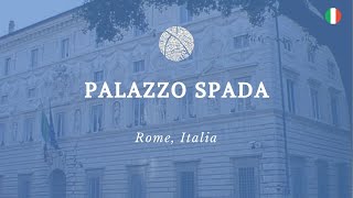 Palazzo Spada  Rome Italy  60 FPS 4K [upl. by Yrocal]