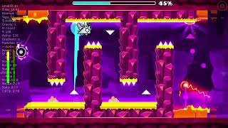 Fingerdash 2 coins geometry dash My favorite level 1st try [upl. by Sucrad]