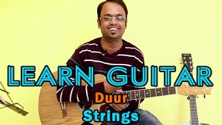 Duur Guitar Lesson  Strings  Faizal Kapadia Bilal Maqsood [upl. by Byrle]