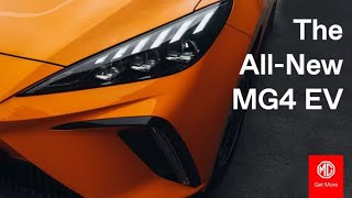 All New MG4 EV  Digital Launch  MG Motor UK [upl. by Asiuol]