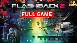 Flashback 2  PS5 Full Game Gameplay Walkthrough 4K60 FPS [upl. by Sucramel]