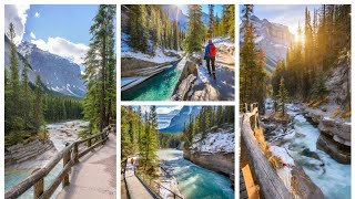 Maligne Canyon Hike [upl. by Aynna]