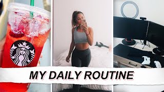 My DAILY Routine GYM Streaming College  Vohlii Vlogs [upl. by Evelc]