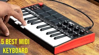 Best MIDI Keyboard 2023  Top 5 Best MIDI Keyboard Controller  Buying Guide [upl. by Yrffej816]