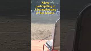 Kavya celebrating the 23rd anniversary of sea scouts [upl. by Trumann]