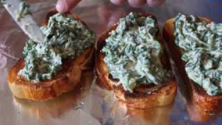 Spinach Toast Recipe  What to do with Leftover Creamed Spinach [upl. by Verile496]