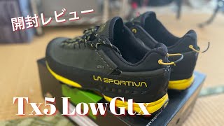 『登山』LA SPORTIVA Tx5 LowGtx レビュー [upl. by Llieno734]