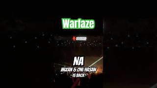 Na by Warfaze is performing by Mizan and Oni Hasan  shorts live warfaze concert [upl. by Aseyt734]