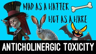 Anticholinergic Drug Toxicity Toxidrome Effects and Mechanism of Action Pharmacology Made Easy [upl. by Shem375]