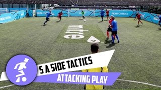 5 a side attacking tactics [upl. by Moira]