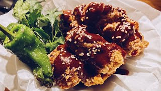 Fried Chicken  Karaage  Dakgangjeong  Frittiertes Hähnchen  einfach selbst gemacht Vergiss KFC [upl. by Uzzial166]