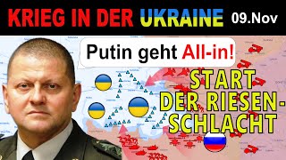 09NOVEMBER Putin zockt  Die Schlacht um Kurakhove ist der Wendepunkt  UkraineKrieg [upl. by Refitsirhc]