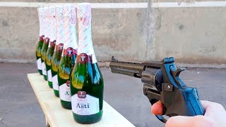 EXPERIMENT GUN vs CHAMPAGNE [upl. by Gibson]