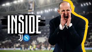 INSIDE JUVENTUS 10 NAPOLI  BEHIND THE SCENES FOOTAGE  4K [upl. by Llehcram]